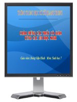 moi trương song va su van dong di chuyen