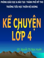 Kể chuyện lớp 4: Búp bê của ai?