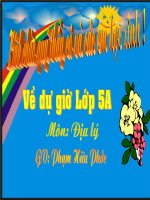 Địa Lý: Châu Phi (TT)