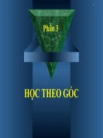 PHẦN 3 - DẠY HỌC THEO GÓC