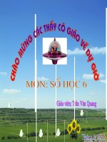 Tiết 85: Tính chất cơ bản của phép nhân phân số