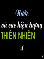 Nước và các hiện tượng thiên nhiên 4
