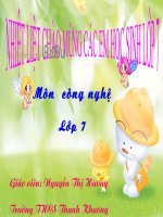 Vai tro của rung va nhiem vu cua trong rung