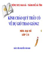 Thao giảng Thầy Nam