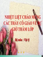 Bài 41. Định luật Becnuli - 10 NC