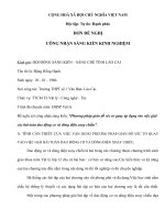 Phương pháp giản đồ véc tơ quay áp dụng vào việc giải các bài toán dao động cơ và dòng điện xoay chiều