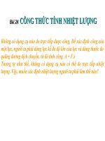 L8 Bai 24 T29 Công thức tinh nhiệt lượng