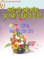 Ôn tập chương IV toán 9