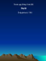 Ôn tập giữa HKI Tiếng Việt 2 tiết 8