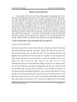 thiết kế dây chuyền công nghệ sản xuất pvc huyền phù