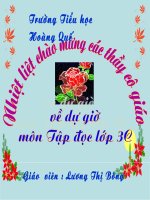 Tập đọc lớp 3 cùng vui chơi