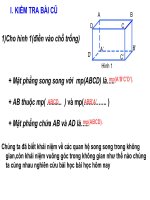 Tiet 57 - the tich hinh hop chu nhat