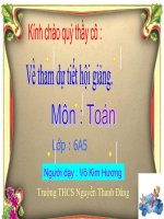 Luyện tập qui đồng mẫu số