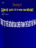 sử 9.bài 11.tiết 14.Trật tư thê giới mơi sau chiến tranh the giơi thứ 2