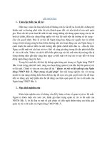 QUẢN TRỊ RỦI RO LÃI SUẤT TẠI NGÂN HÀNG TMCP BẮC Á – THỰC TRẠNG VÀ GIẢI PHÁP