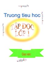 TAP DOC LOP 1 NGOI NHA