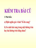 Lien he giua cung và dây