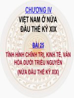 bài 25 lớp 10 rất hoàn chỉnh.ppt