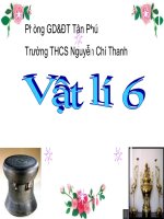 bài 24 sự nóng chảy