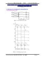 Thiết kế chỉnh lưu hình tia ba pha điều khiển động cơ điện một chiều kích từ độc lập
