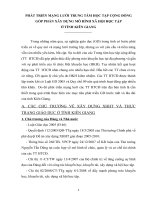 skkn PHÁT TRIỂN MẠNG lưới TRUNG tâm học tập CỘNG ĐỒNG góp PHẦN xây DỰNG mô HÌNH xã hội học tập ở TỈNH KIÊN GIANG