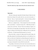 sáng kiến kinh nghiệm phương pháp dạy học sinh tìm lời giải cho bài toán