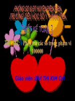 Phep tru cac so trong pham vi 100 000