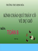 bai CÁC TRƯỜNG HỢP ĐỒNG DẠNG CỦA TAM GIÁC VUÔNG
