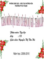 Bài tập đọc: Đất nước