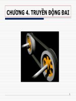 TRUYỀN ĐỘNG ĐAI  ỨNG DỤNG TRUYỀN ĐỘNG ĐAI