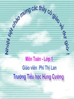 toán 1 - Bài luyện tập tiết 97