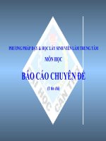 Phương pháp dạy học lấy sinh viên làm trung tâm