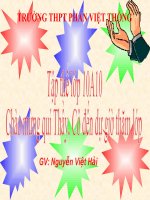 Số trung bình cộng.Số trung vị.Mốt