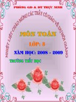 Toán Lớp 3(Nhân số có 3 chữ số với số có 1 chữ số))