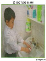 ĐỒ DÙNG TRONG GIA ĐÌNH