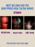 Pháo hoa quốc tế tại Đà Nẵng
