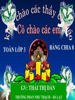 BẢNG CHIA 8