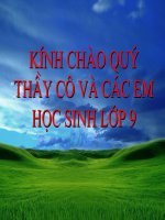 Tác dụng của dòng ñiện từ