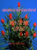 Tập đọc lop 2 ( Cây dua)