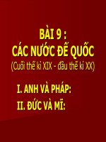 cac nuoc de quoc