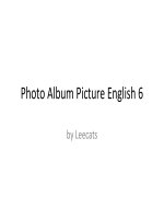 Bộ tranh ảnh Tiếng anh bậc THCS đầy đủ