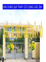 Số học 6 - Bài phép trừ phân số