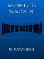 tiết 27- chuyển đổi (tiết 1)