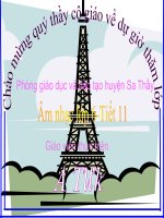 Tập đọc nhạc số 11-ANTT