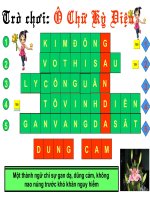 tro choi O CHU cuc tien