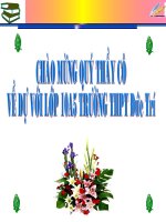 Bài tập phương trình đường thẳng ( Tiết 34)