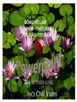 Đồng hồ hoạt động nhóm 30 giây,120 giây chạy ngược