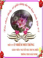 TIET 58-O NHIEM MOI TRUONG