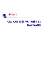 Các chi tiết và thiết bị máy nâng