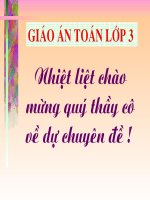 toán 3 :Tìm số chia